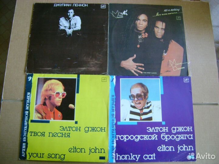 Пластинки зарубежная рок -музыка