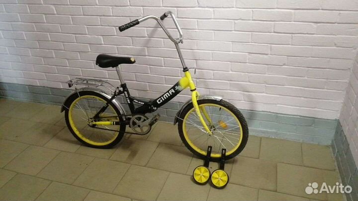 Велосипед складной трёхколёсный бу