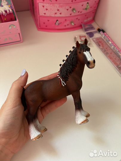 Фигурки лошадей schleich, 2 шт
