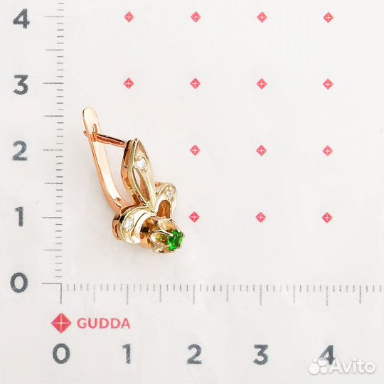 Серьги Золото