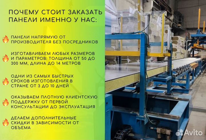 Изготовим сэндвич-панели (есть доставка)