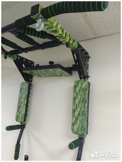 Турник 3в1 мультихват камуфляж, разборный