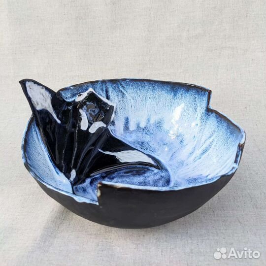 Блюдо керамическое, ручная работа