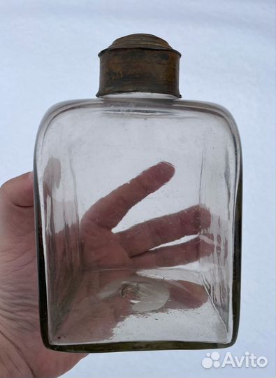 Чайника 19 век, ручная шлифовка