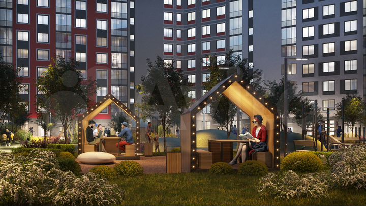 1-к. квартира, 33,5 м², 12/12 эт.