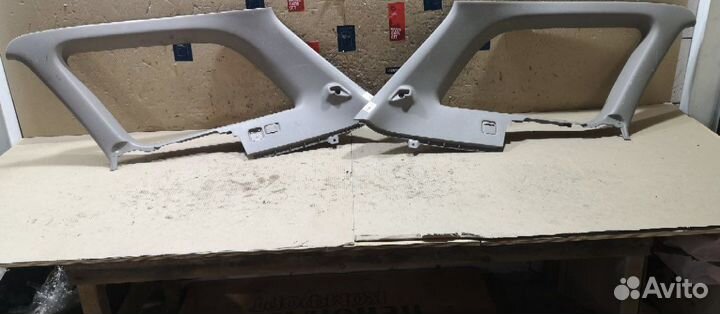 Обшивка салона задняя toyota caldina st210