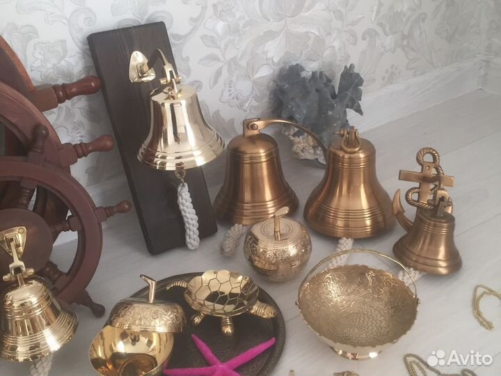 Якорь Штурвал Рында Фонарь в Ваш Морской интерьер