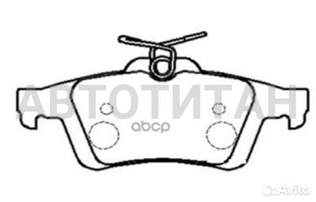 Колодки тормозные, задние MZAxela/3(BK ) 03,Premac