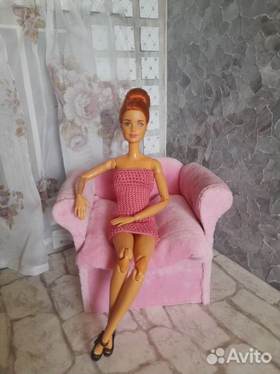 Вязаная одежда для Барби