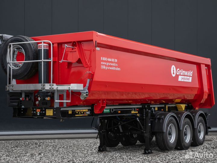 Полуприцеп самосвальный Grunwald Gr.T31-SH, 2023