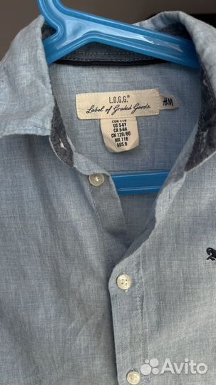 Рубашка h&m 116