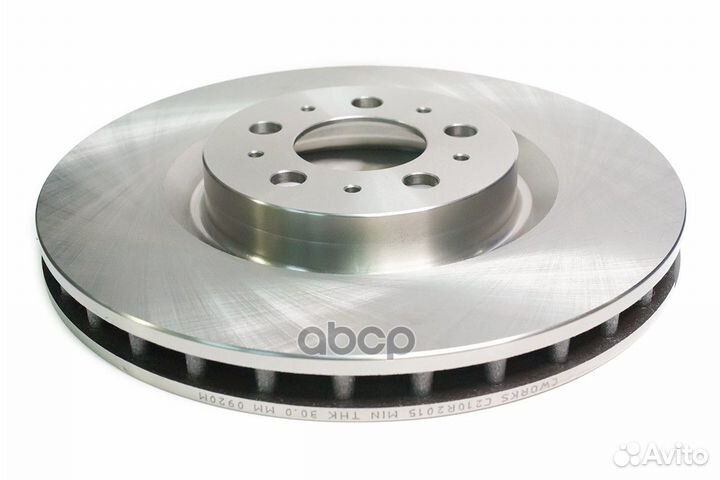 Тормозной диск передний C210R2015 cworks