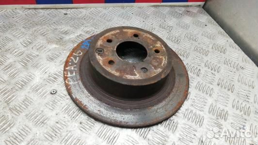 Диск тормозной задний nissan qashqai J10 (PEA26LR0
