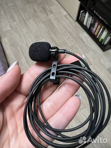 Микрофон петличный type-c