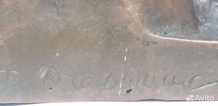 Бюст дзержинского бронза 73 г