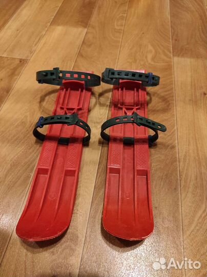 Лыжи,ледянки