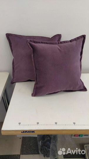 Подушки декоративные 2 шт. Сиреневые