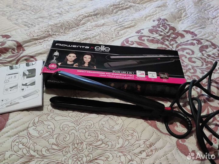 Выпрямитель для волос rowenta