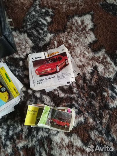 Вкладыши от жвачек 90 х