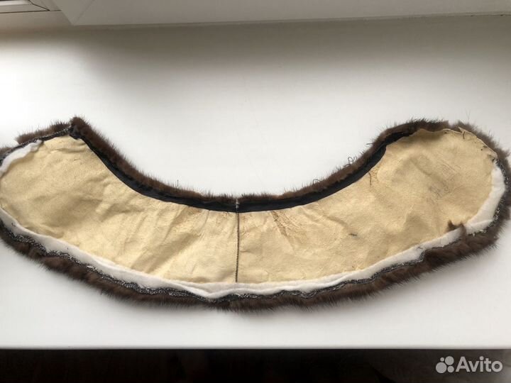 Воротник из норки