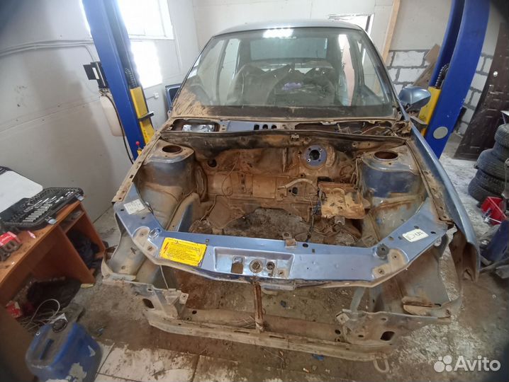 Телевизор перед kalina