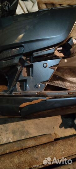 Битый бампер с гранты 2022