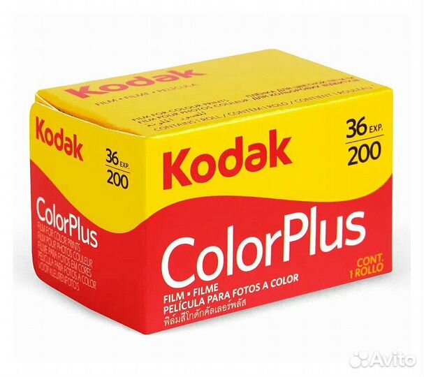 Фотопленка kodak Color Plus 200-135/36