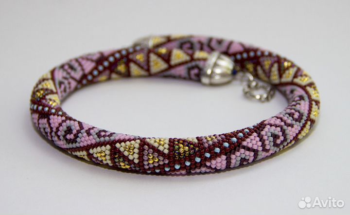 Колье жгут Dream из японского бисера