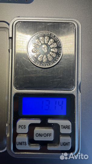 Памятная медаль Мексика 1970, серебро