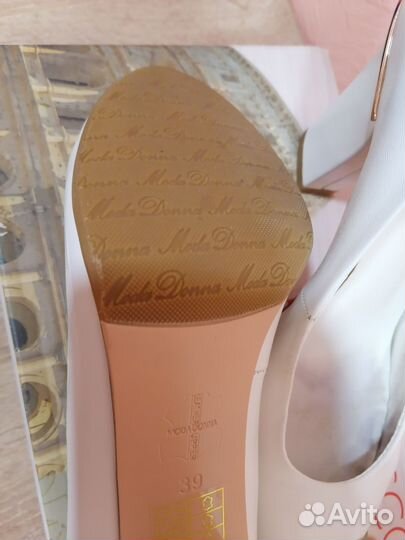 Туфли женские 39 размер, натуральная кожа