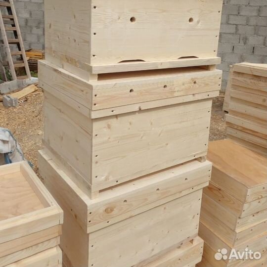 Улей лежак на 16 рамок. Деревянный