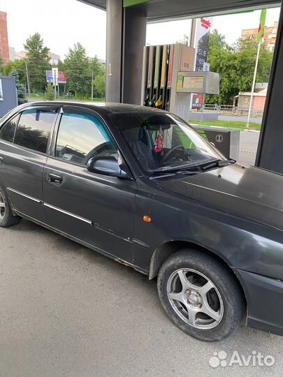 Hyundai Accent 1.5 МТ, 2002, 310 000 км