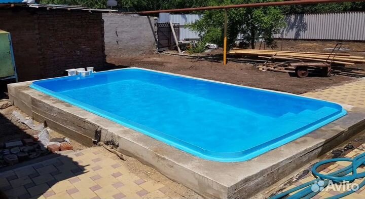 Пластиковый бассейн