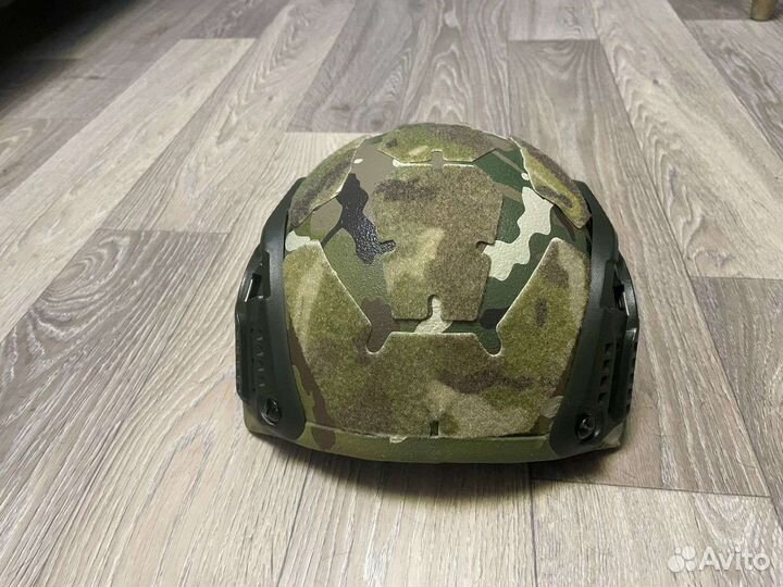 Кевларовый безухий шлем ops-cor MultiCam размер1