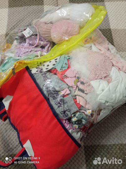 Одежда пакетом на девочку от 0 бесплатно