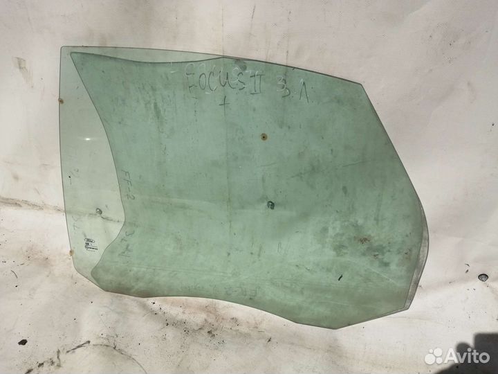 Стекло двери заднее левое Ford Focus 2