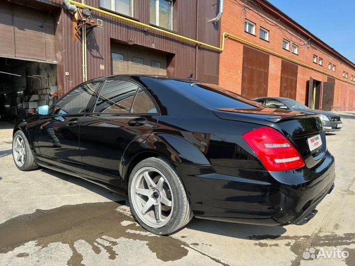 Решетка + пороги S63 S65 AMG Mercedes S-class W221