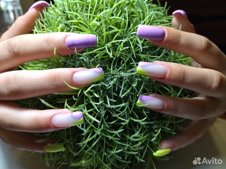 Гель -лак, педикюр