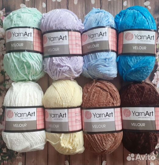 Трикотажная и плюшевая пряжа для вязания