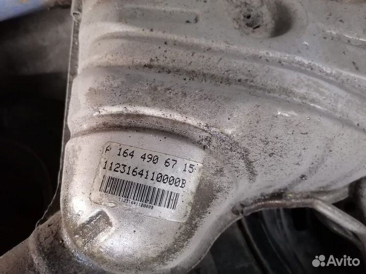 Глушитель mercedes ml задняя часть w164 2005-2011