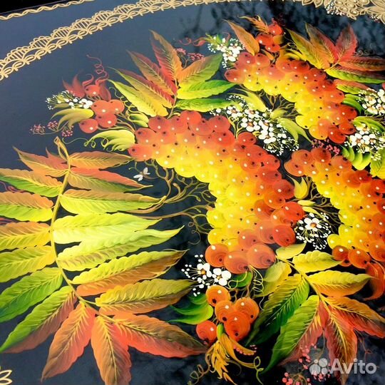 Поднос ручная роспись 45*32