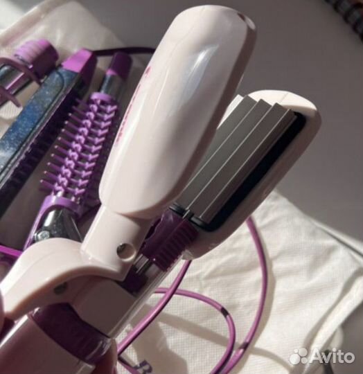 Плойка для волос с насадками