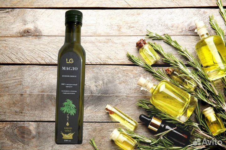 Масло конопляное натуральное К074