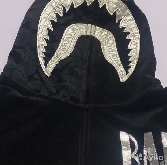 Zip hoodie bape shark