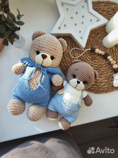 Вязаные игрушки ручной работы baby боксы