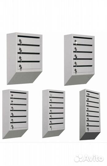 Почтовые ящики многосекционные