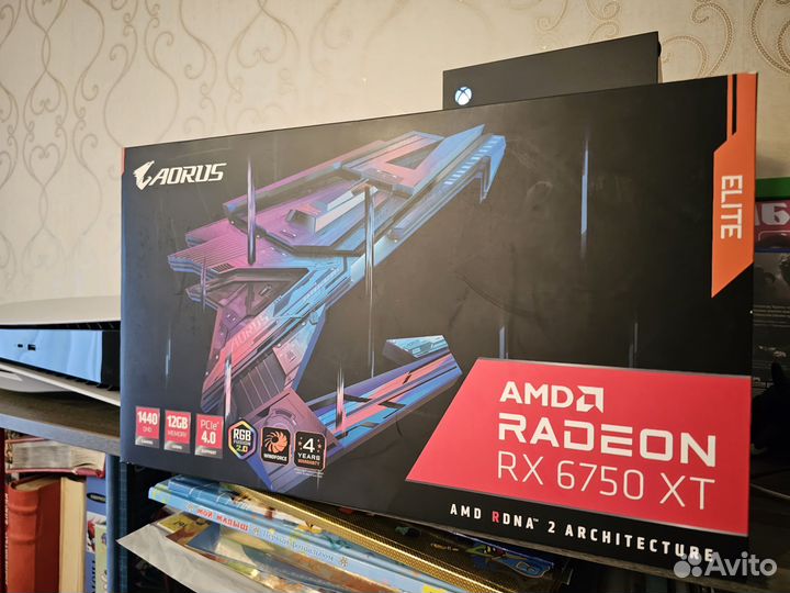 Видеокарта Gigabyte 6750 XT Elite 12G