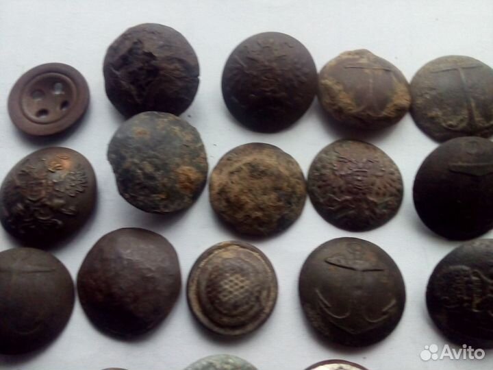 Пуговицы старинные 18-19-20 век и обручалки
