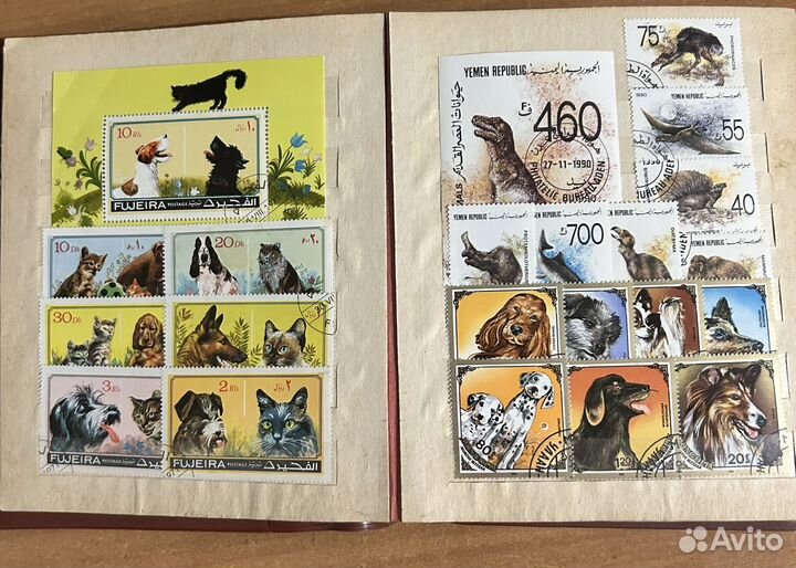 Марки флоры и фауны