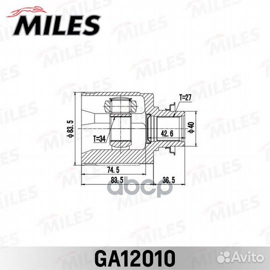 GA12010 GA12010 Miles